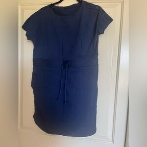 Shop Vitality The Ease Dress in Navy